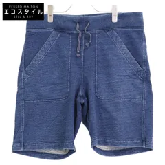 RRL　ダブルアールエル　インディゴ コットン スウェットパンツ　Mのサムネイル