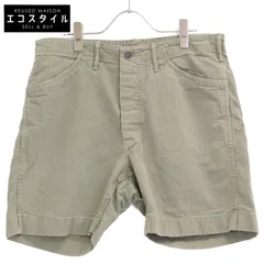RRL　ダブルアールエル　カーキ ヘリンボーン ユーティリティ ショーツ　32のサムネイル