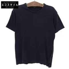 COMMEdesGARCONS HOMME PLUS　コムデギャルソンオムプリュス　コットン サイドジップ カットソー トップス メンズ 紺 PT-100450 98年製　―のサムネイル