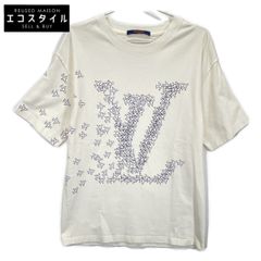 大人気モデル】ルイヴィトン/刺繍総柄LVインサイドアウトXLホワイト