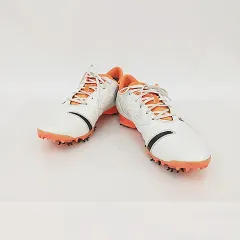 アシックス asics ゲルエース GEL-ACE PRO LIGHT ゴルフシューズ スパイク TGN909 ホワイト オレンジ 26 のサムネイル
