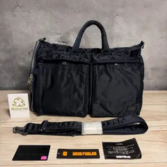 ☘️ HEAD PORTER ヘッドポーター タンカー アイアンブルー 2WAY ボストンバッグ ショルダーバッグ 吉田カバン 激レア 希少 α2-1126のサムネイル