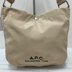 5327　A.P.C.　アーペーセー　Journal　ジャーナル　ショルダーバッグ　ベージュ　レディース　メンズ　ユニセックス　軽量　無地のサムネイル