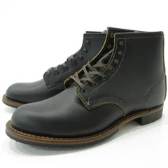 【三重本店】 中古 RED WING | レッドウィング beckman flatbox ベックマン フラットボックス ブーツ 9060 ブラック サイズ：27.0cm・D 【127】のサムネイル