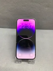 美品 国内版 SIMフリー iPhone14 Pro 256GB ディープパープル色