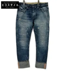 DENHAM　デンハム　ブルー 27180-1-11038 FORGE MI J10YAS ボタンフライデニムパンツ　34・34のサムネイル