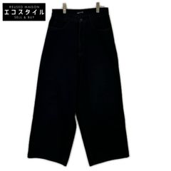 LAD MUSICIAN 22AW Black 12oz DENIM BAGGY Denim Pants Size 42
