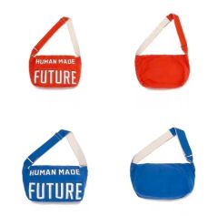 HUMAN MADE ヒューマンメイド リバーシブル メールバッグ イエロー ②
