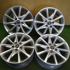 [送料無料] キレイ★トヨタ プリウスα Sツーリング 純正 ホイール 17インチ 17×7J PCD114.3/5H★6061707Hホのサムネイル