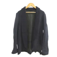 コムサデモード COMME CA DU MODE ショールカラーカーディガン トップス 11 紺 ネイビー 無地  長袖 /YU ■GY99のサムネイル