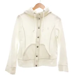 クレージュ courreges フードジャケット 21 白 ホワイト ボタンアップ 長袖 /SCのサムネイル