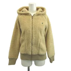 ジムフレックス Gymphlex ボアジャケット 上着 14 ベージュ フード付き ジップアップ 長袖 /NP ■GY99のサムネイル