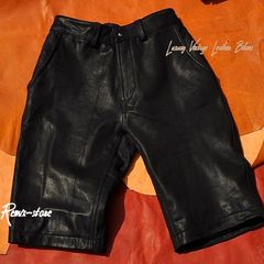 本革 ジャーナルスタンダード 羊革 レザー ハーフパンツ ショーツ