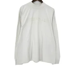 フィアオブゴッド エッセンシャルズ FEAR OF GOD ESSENTIALS フロント ラバー ロゴ ロングスリーブ 長袖 カットソー　51195のサムネイル