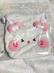 NCTWISH チャーム付きナップサック wego コラボ 白 ホワイト 新品