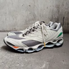 Graphpaper × MIZUNO WAVE PROPHECY LS GRAY/LIGHT GRAY/ORANGE 27.5cm グラフペーパー ミズノ ウェーブプロフェシー G1DG242701のサムネイル