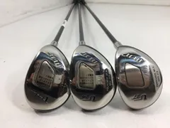 【中古ゴルフクラブ】朝日ゴルフ MDT MHG-212 ユーティリティ オリジナルカーボン ウッドセットのサムネイル