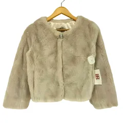 ジルバイジルスチュアート JILL by JILLSTUART faux fur フェイクファー ビジューショートファーコート レディース JPN：M のサムネイル