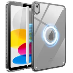 iPad A16 ケース MagSafe対応 薄型軽量 iPad 11世代/10世代 ケース 透明 黄変防止 強力磁石 Pencil付着可能 第11世代(2025)/第10世代(2022) 対応 10.9インチ 専用カバー 指紋防止 四隅保護 8c962f02