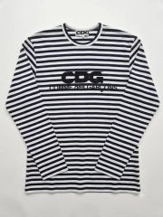 CDG COMME des GARCONS ボーダー長袖カットソー S - メルカリ