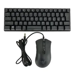 RAZER DEATHADDER V2 ゲーミング マウス / HUNTSMAN MINI キーボード セット レイザー PC周辺機器 中古 Y11392566のサムネイル