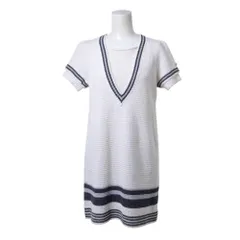 CHANEL 16P P53701K06979 シルク混 ニット ワンピースのサムネイル