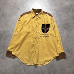 WQ1147○FRANK LEDER：タグ付き Vネックベルト付き半袖コットン