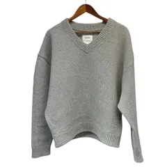 doublet ダブレット 25AW BOUNCE FUSION KNIT PULLOVER Vネックニット 25AW67KN196 M グレー 15513のサムネイル