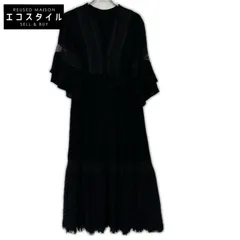 Grace Class　グレースクラス　02232 31018-00 ブラック 23SS スカラレース マキシワンピース　36のサムネイル