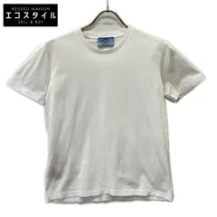 PRADA　プラダ　18年製 35570 ホワイト コットン Tシャツ　Mのサムネイル