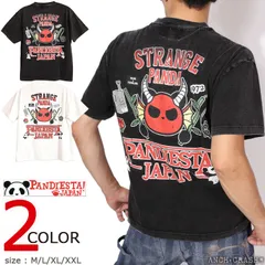 パンディエスタ ストレンジパンダ Tee 526607 PANDIESTA 半袖Tシャツ スノーウォッシュ加工のサムネイル
