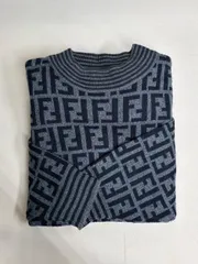 【美品・高級】FENDI フェンディ ズッカ柄 総柄 ニット セーターのサムネイル