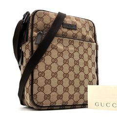 極美品 GUCCI グッチ ショルダーバッグ トートバッグ キャンバス GG