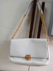 トリーバーチ チェーン ショルダーバッグ 白