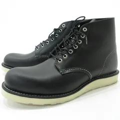 【三重本店】 中古 RED WING | レッドウィング ブーツ plain toe プレーントゥ 8165 ブラック サイズ:28.0cm・D 【127】のサムネイル