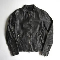 【イタリーショルダー】ISAMU KATAYAMA BACKLASH【シングルライダース ジャケット】M イサムカタヤマバックラッシュ 牛革 26060760のサムネイル
