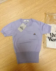 Vivienne Westwood ヴィヴィアン・ウエストウッド ベア ニット 半袖 S ラベンダーのサムネイル