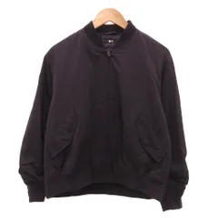 ユニクロ UNIQLO ：C 25AW MA-1 ボンバージャケット ブルゾン L 紫 パープル /JSのサムネイル