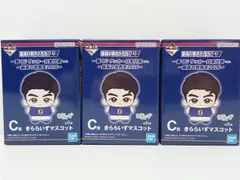 [M-7629]一番くじ サッカー日本代表ver. ～最高の景色を2026～ C賞 きららいずマスコット 南野拓実 伊東純也 堂安律 3点セット 未使用品のサムネイル