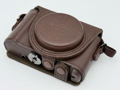 ソニー SONY デジタルカメラケース ジャケットケース ブラウン LCJ-HWA