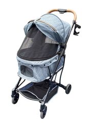 【美品】ペットパラダイス smooca コンパクト ペットカート 折りたたみ式 小型犬のサムネイル