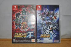 中古品 Nintendo SWITCH スーパーロボット大戦Y 大戦T 2本 セット スパロボ ゲーム ソフトのサムネイル