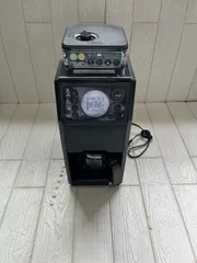 【展示品・通電確認済み】Toffy 全自動ミル付コーヒーメーカー K-CM9 リッチブラック 豆挽き対応 ガラスサーバー付きのサムネイル
