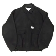 23AWモデル WTAPS WONY. MELYON JACKET サイズX03 ブラック 232BRDT-JKM04 ウーニー メルトン ジャケット ダブルタップス 中古品▲(127)のサムネイル