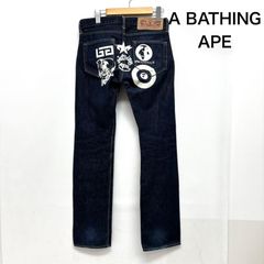 初期 A BATHING APE/シューティングスターデニム/M/インディゴ - メルカリ