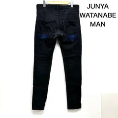 ジュンヤワタナベマン パッチワーク デニム 綿エステルデニム 切替 ウール チェック メンズ S ISItems【USED】【古着】【中古】50161917のサムネイル