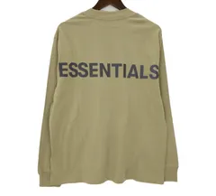 フィアオブゴッド エッセンシャルズ FEAR OF GOD ESSENTIALS バック リフレクティブ ロゴ ロングスリーブ 長袖 カットソー 51196のサムネイル
