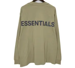 フィアオブゴッド エッセンシャルズ FEAR OF GOD ESSENTIALS バック リフレクティブ ロゴ ロングスリーブ 長袖 カットソー 51197のサムネイル