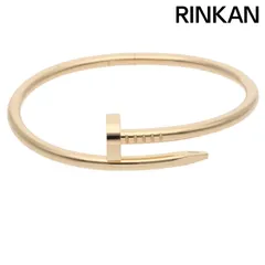カルティエ  JUSTE UN CLOU BRACELET K18YG 新型 ジュストアンクルブレスレット メンズ 16のサムネイル