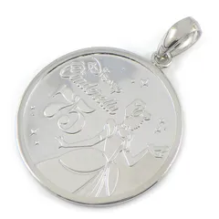 ディズニー Disney ペンダントトップ シンデレラ 1/10oz 2025年 1900枚 限定モデル メダル PT999のサムネイル